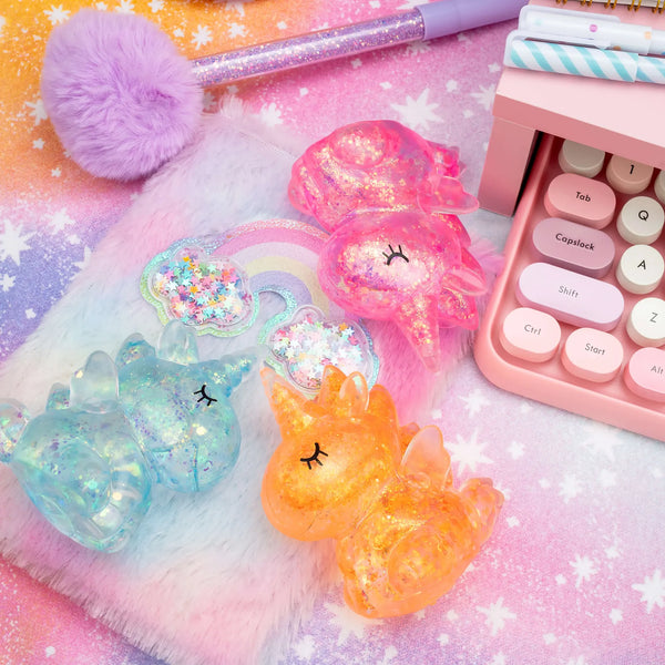 Gummy Unicorn Friends Sensory Toy Kawaii Slime Company Lil Tulips