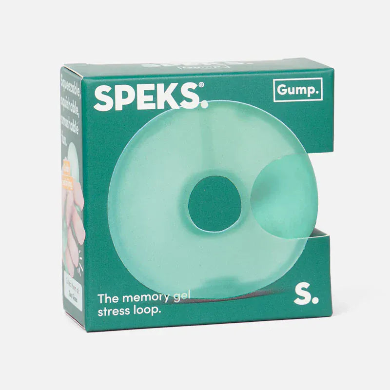 Gump Memory Gel Stress Loop - Sea Glass Speks Lil Tulips