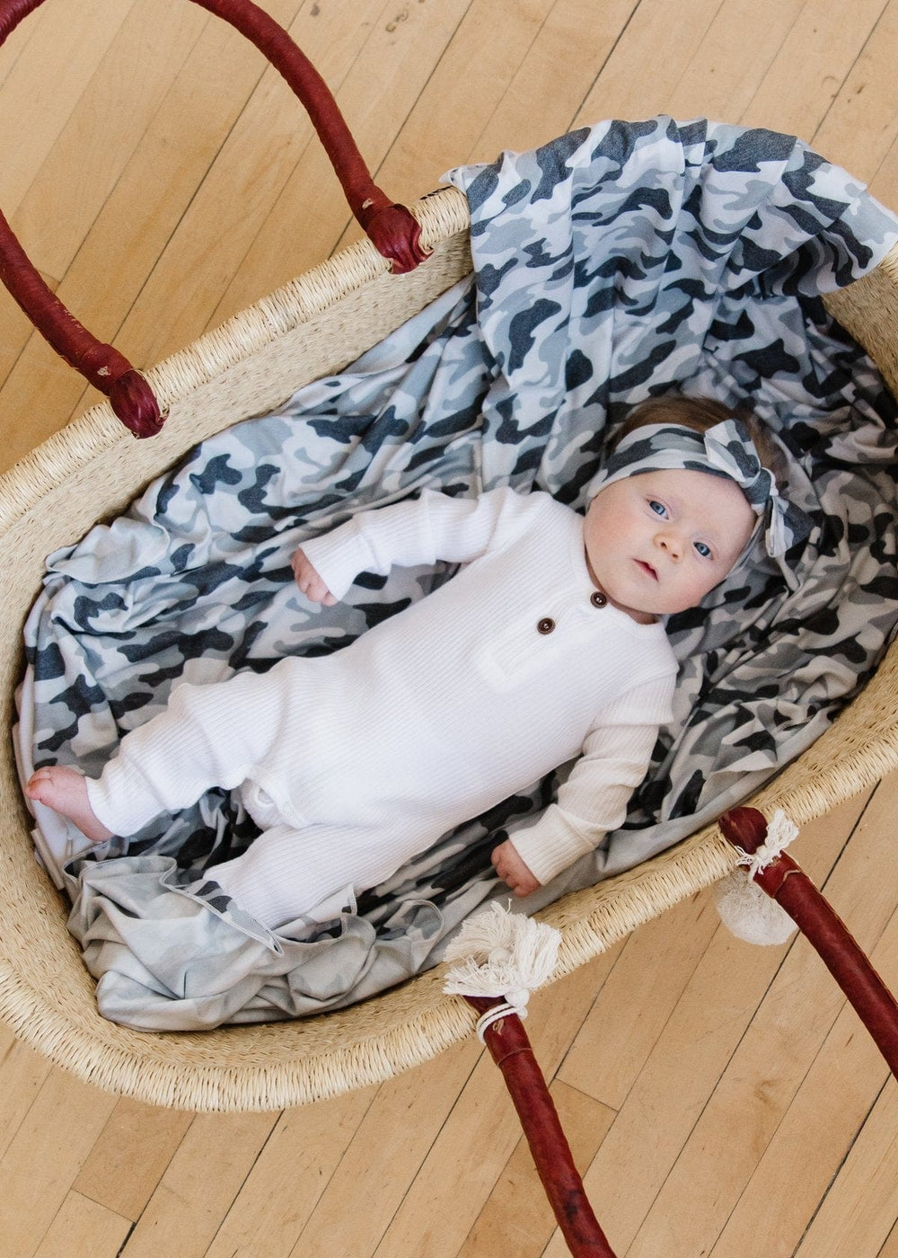 Gunnar Knit Swaddle Blanket Copper Pearl Final Sale Lil Tulips