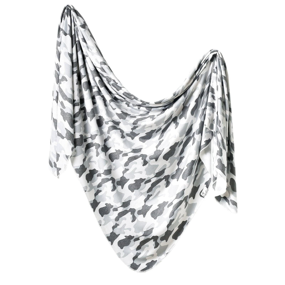 Gunnar Knit Swaddle Blanket Copper Pearl Final Sale Lil Tulips