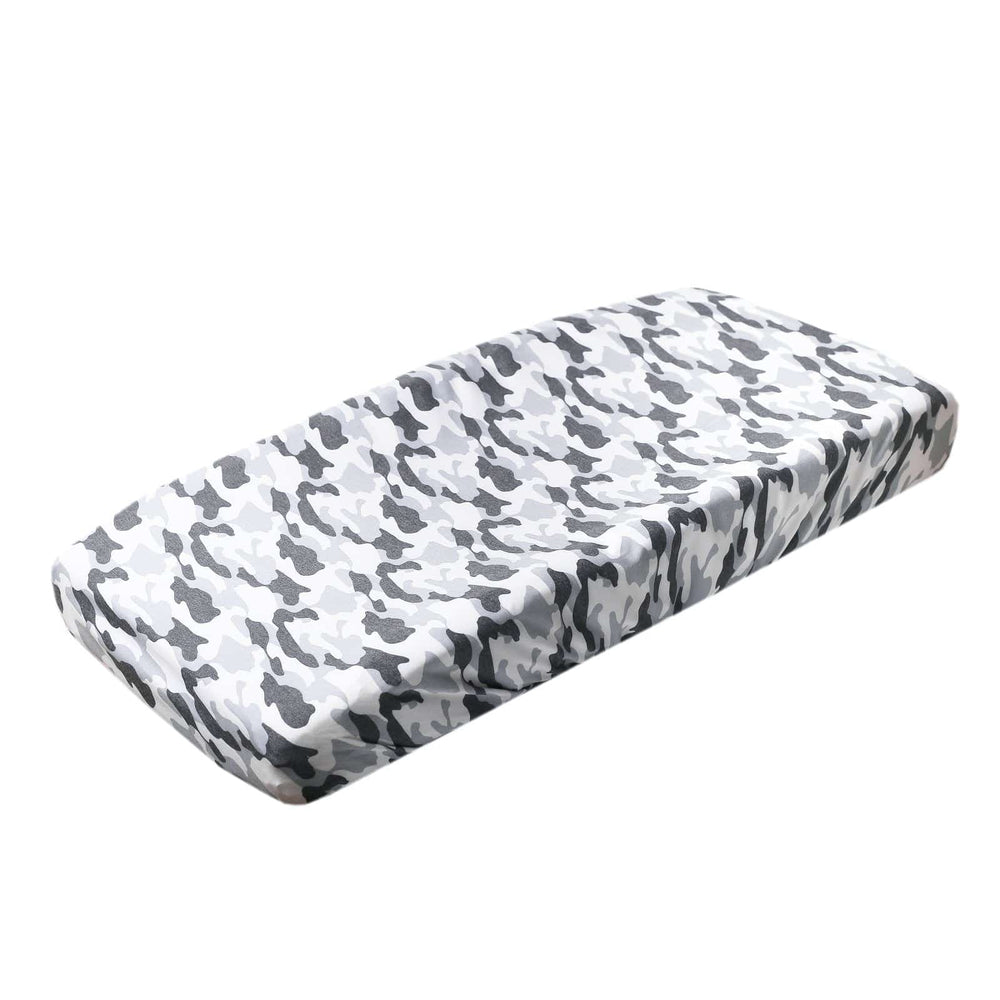 Gunnar Premium Knit Diaper Changing Pad Cover Copper Pearl Final Sale Lil Tulips