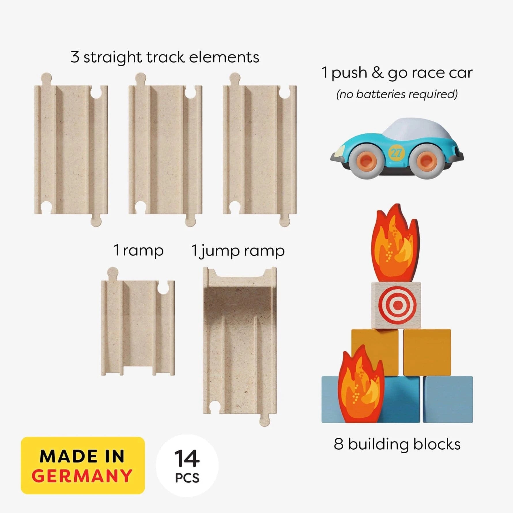 Haba Cars - Stunt Jump haba Lil Tulips