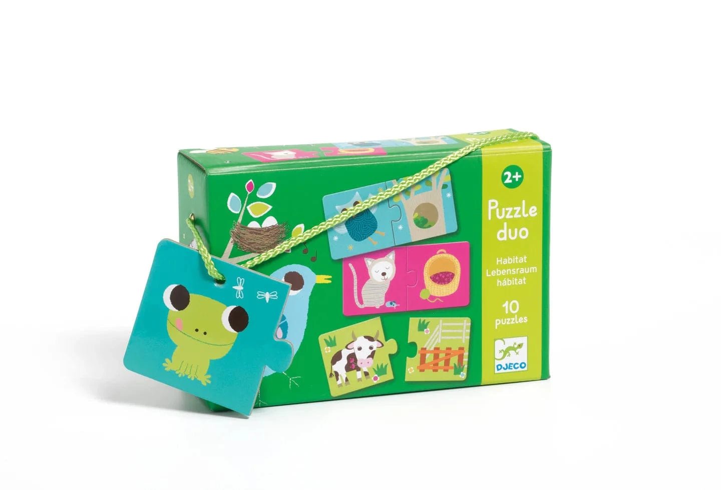 Habitat Puzzle Duo Matching Activity Djeco Lil Tulips