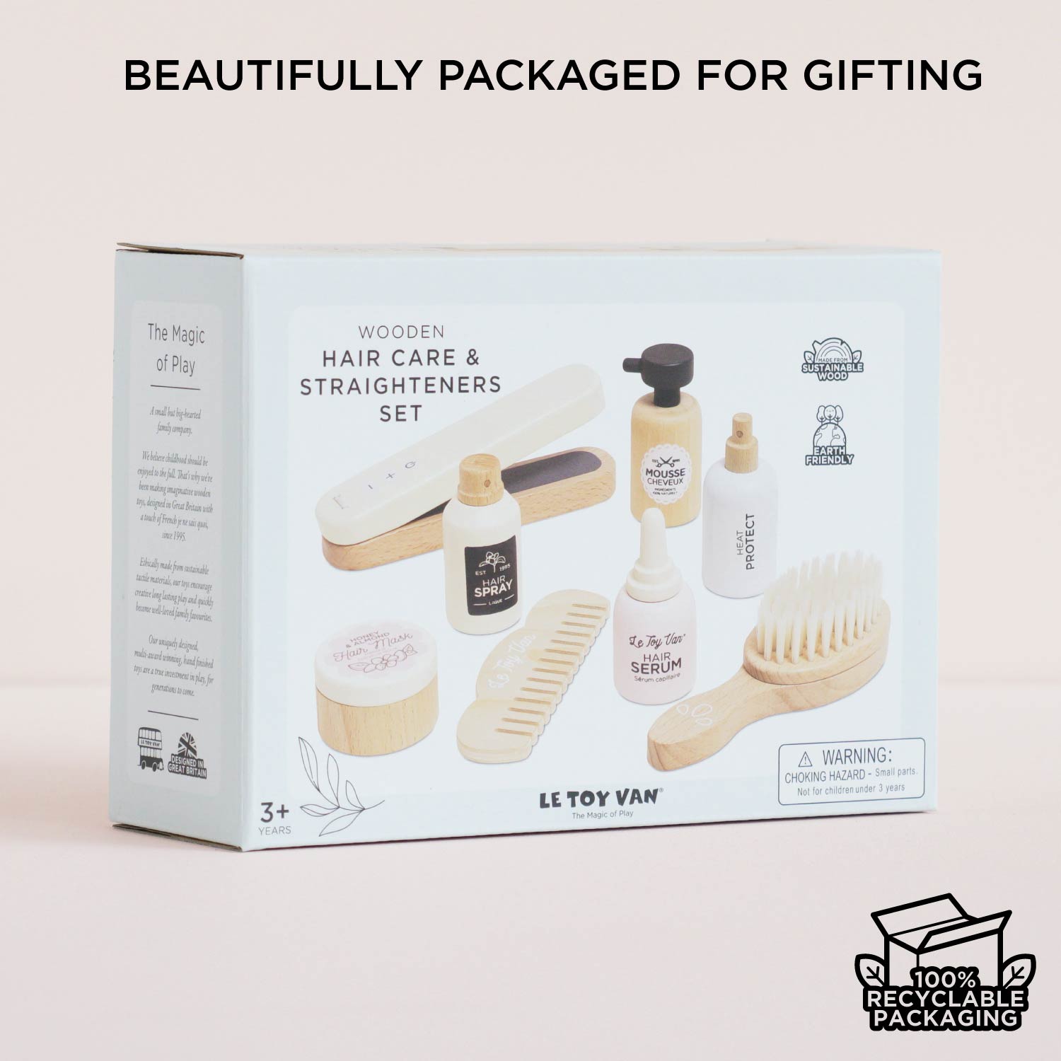 Hair Care & Straighteners Set Le Toy Van Lil Tulips