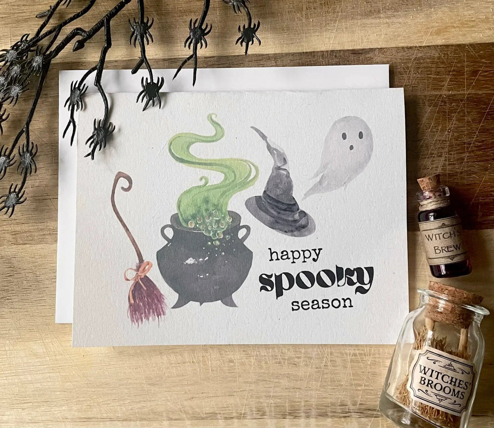 Halloween Card | Happy Spooky Season Notably Paper Company Lil Tulips