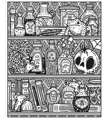 Halloween Magic Painting Book Harper Collins Childrens Lil Tulips