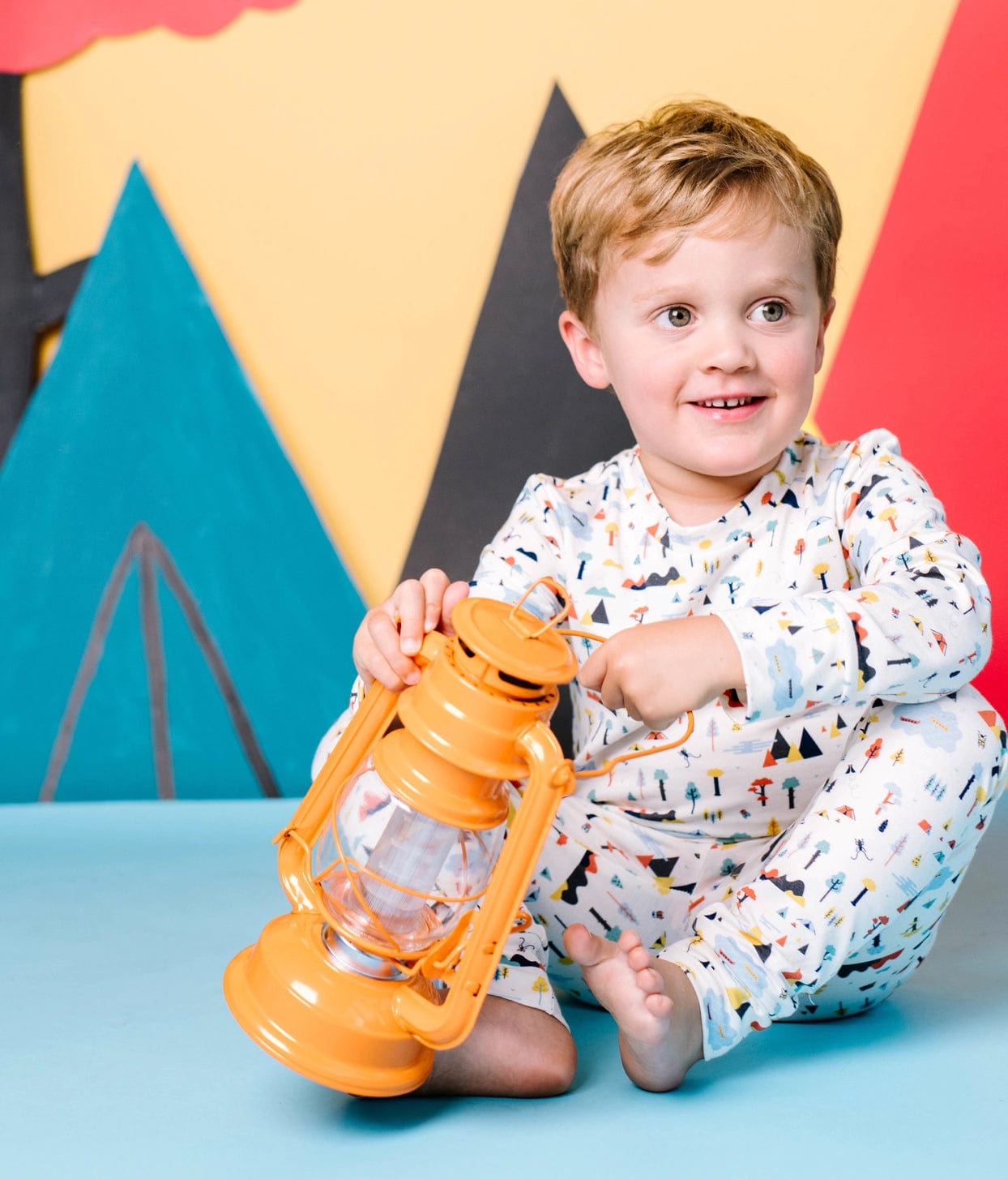 Happy Camper Kids Bamboo Pajama Set Bird & Bean