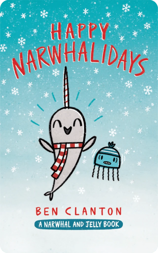 Happy Narwhalidays Audiobook Card Yoto Lil Tulips