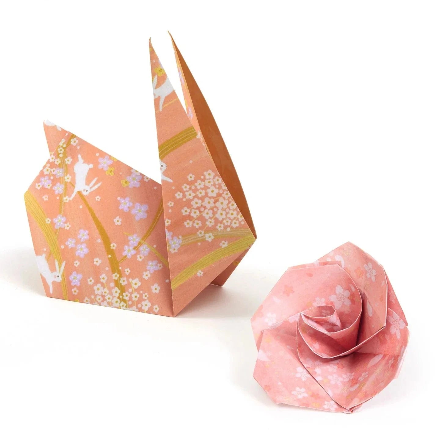 Haru Origami Paper Craft Kit Djeco Lil Tulips