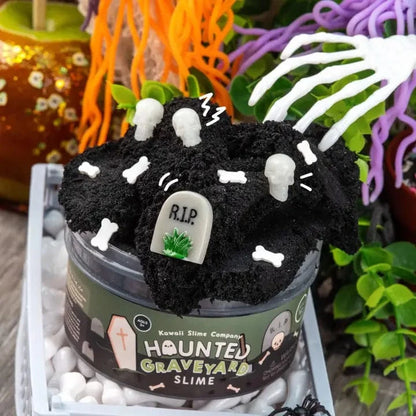 Haunted Graveyard Slime Kawaii Slime Company Final Sale Lil Tulips