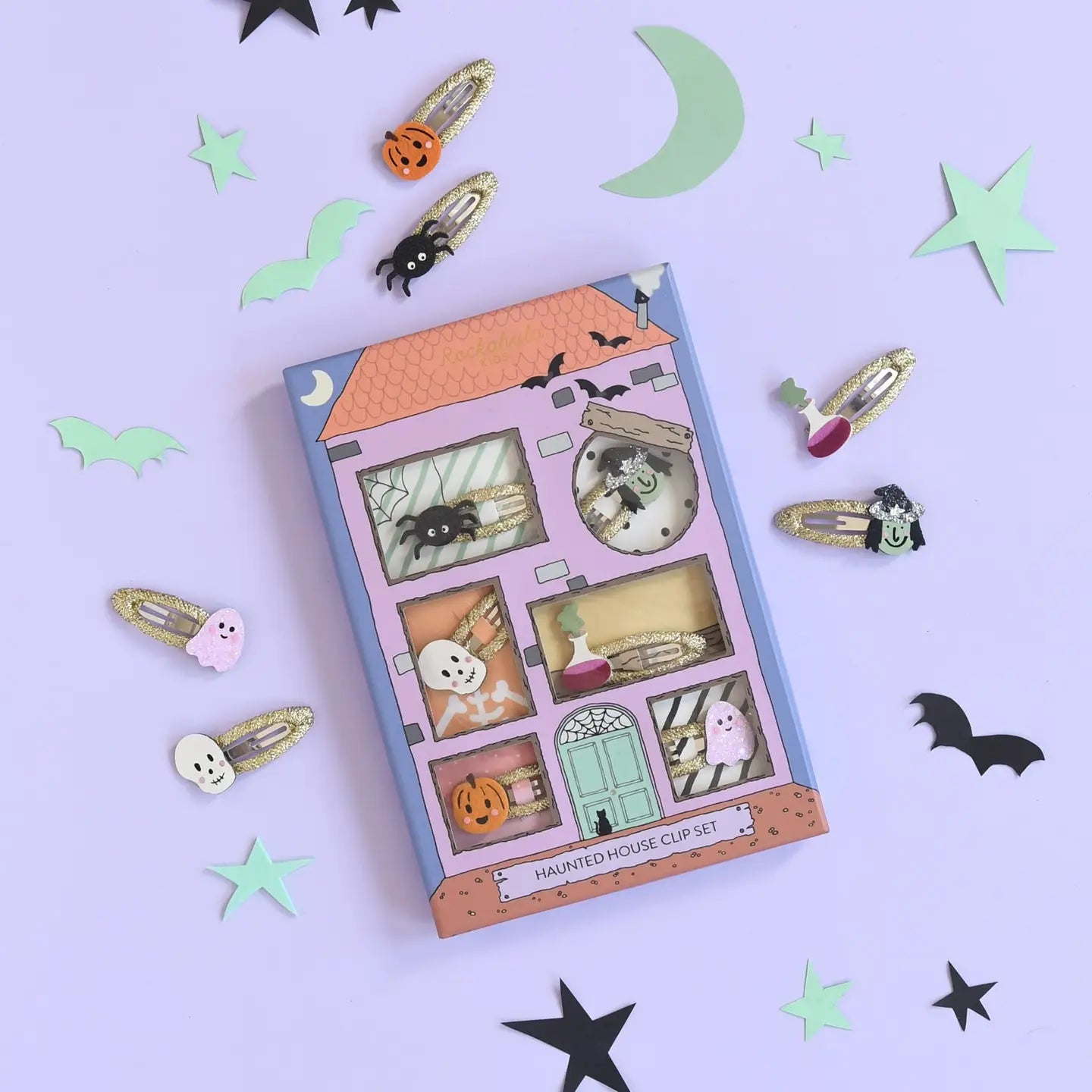 Haunted House Hair Clip Set Rockahula Kids Lil Tulips