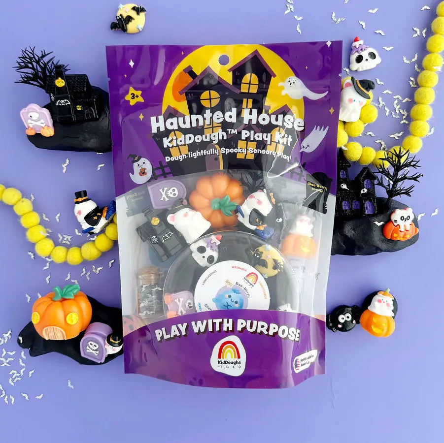 Haunted House Kiddough Play Kit Earth Grown KidDoughs Lil Tulips