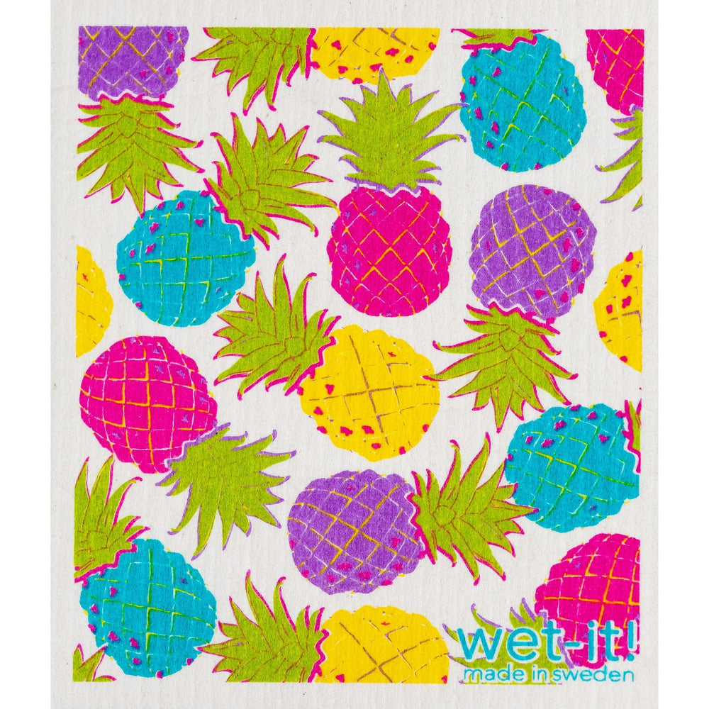 Hawaiian Pineapple Swedish Cloth Wet It! Lil Tulips