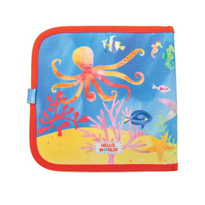 Hello, World! Ocean Life Doodle It & Go Erasable Book Jaq Jaq Bird Lil Tulips