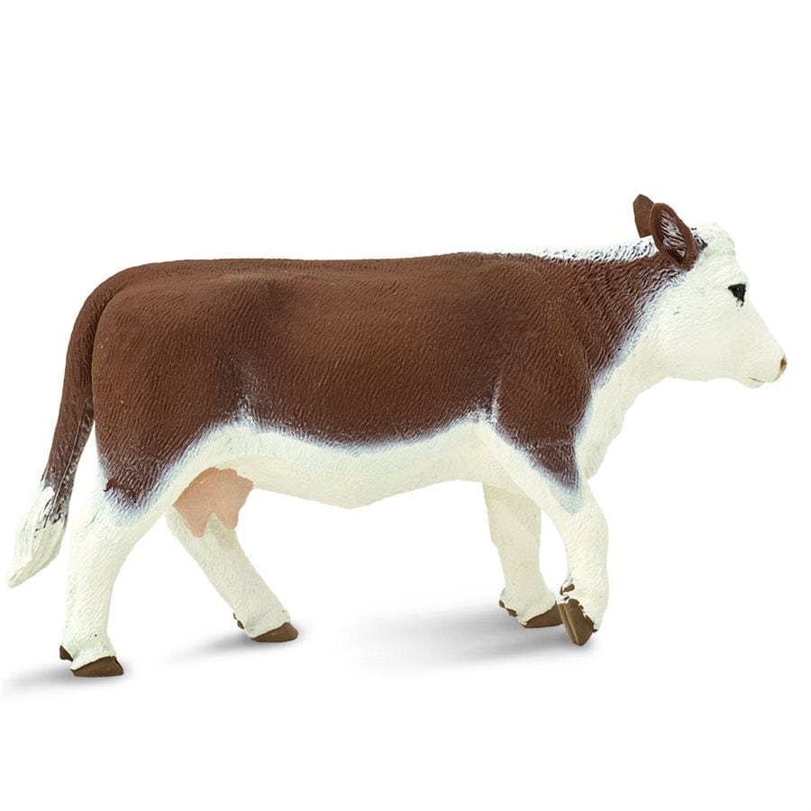 Hereford Cow Toy Safari Ltd Lil Tulips