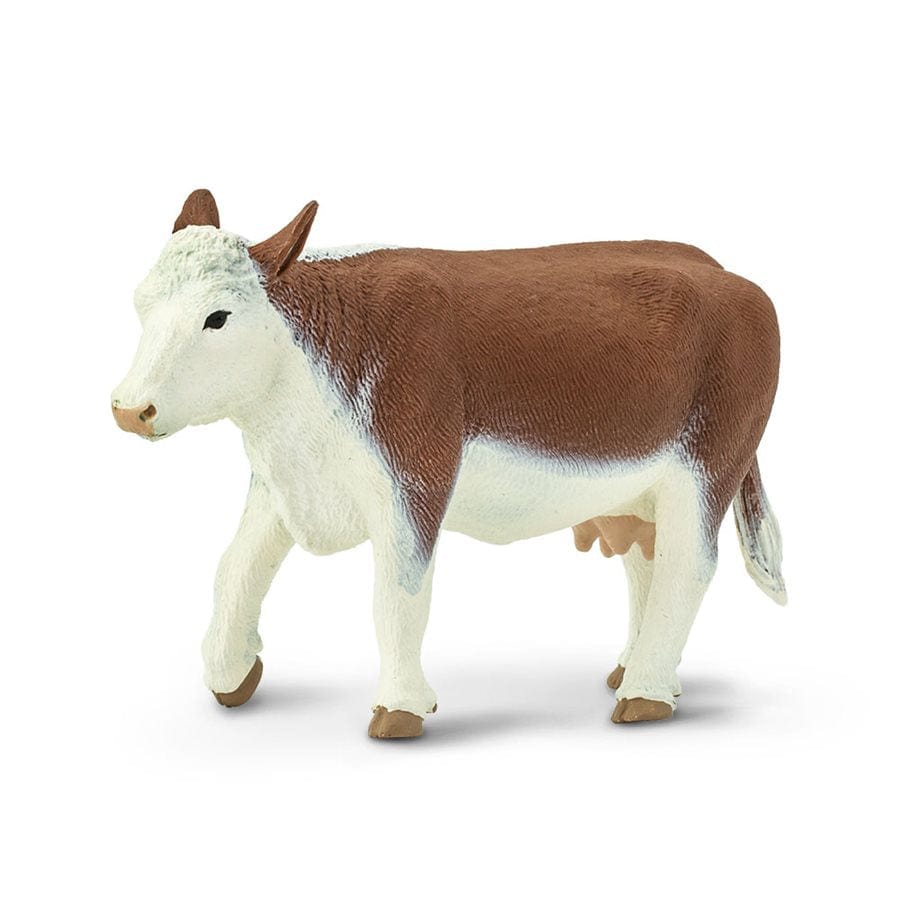 Hereford Cow Toy Safari Ltd Lil Tulips