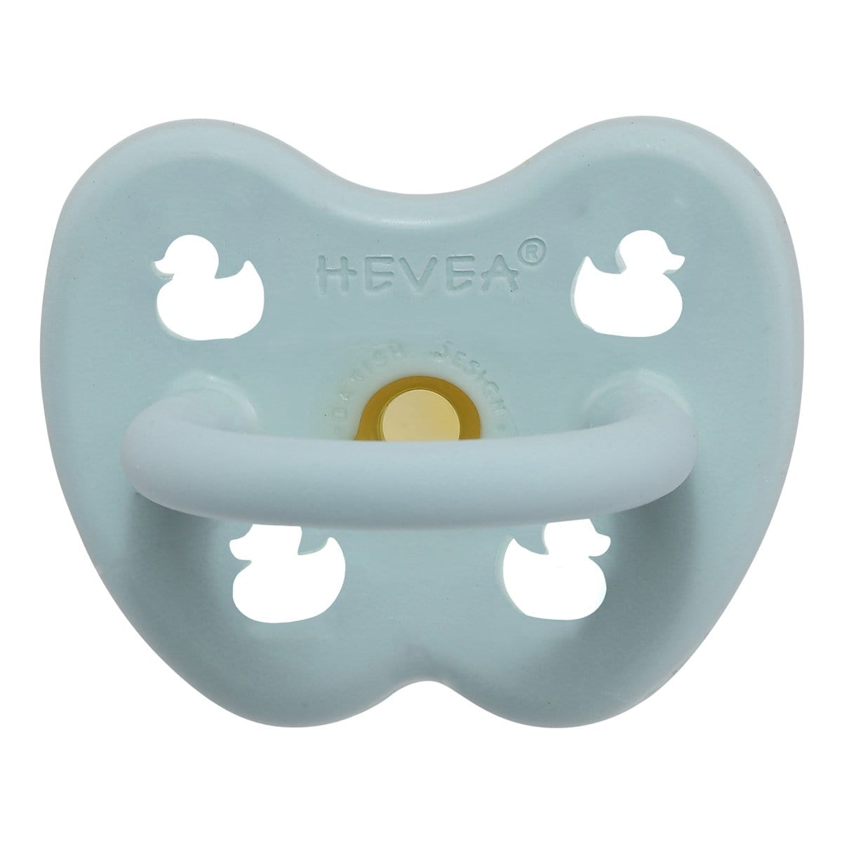 Hevea Pacifier Baby Blue Orthodontic Rubber Hevea Pacifiers & Teethers Lil Tulips