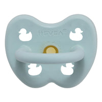 Hevea Pacifier Baby Blue ROUND Rubber Hevea Pacifiers & Teethers Lil Tulips