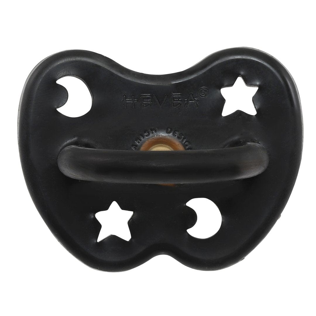 Hevea Pacifier Outer Space Black Orthodontic 3-36 months Hevea Pacifiers & Teethers Lil Tulips