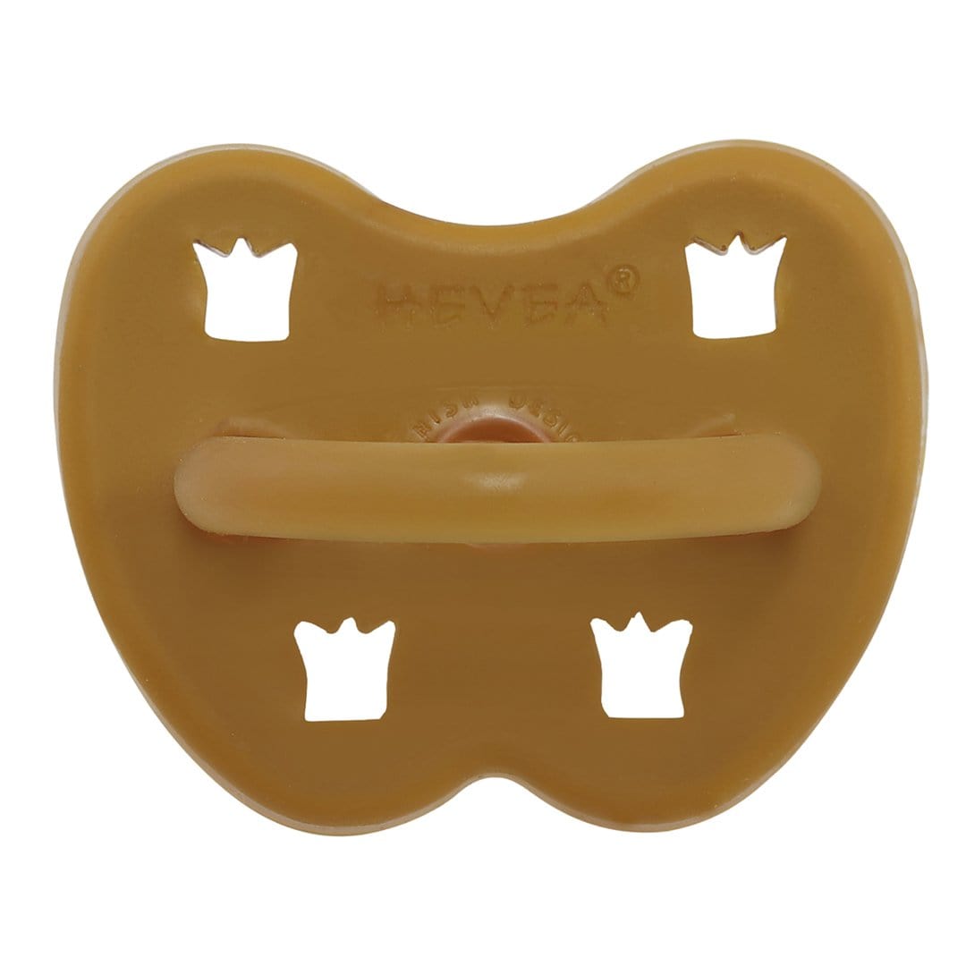 Hevea Pacifier Turmeric Orthodontic 3-36 months Hevea Pacifiers & Teethers Lil Tulips