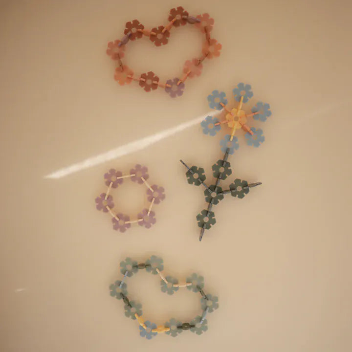 HEX Connect Building Toy Set Mushie Lil Tulips