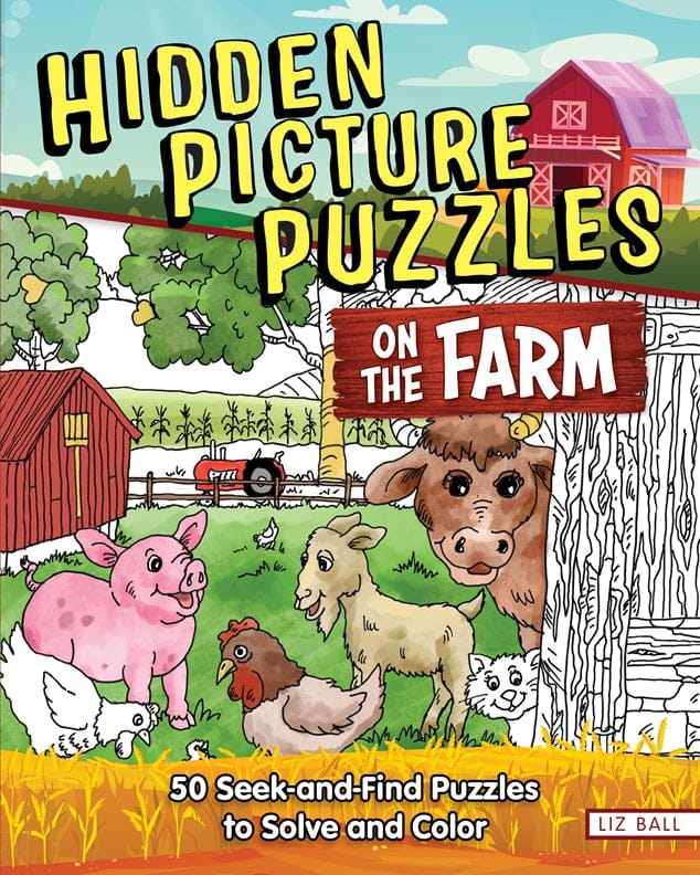 Hidden Picture Puzzles on the Farm Default Fox Chapel Publishing Lil Tulips