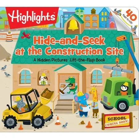 Hide Seek Construction Site Penguin Random House Lil Tulips