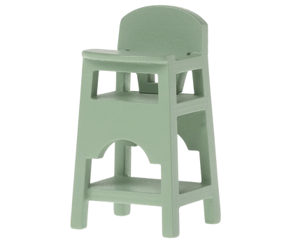 High chair, Mouse - Mint Maileg Lil Tulips