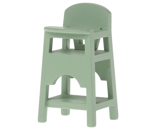 High chair, Mouse - Mint Maileg Lil Tulips