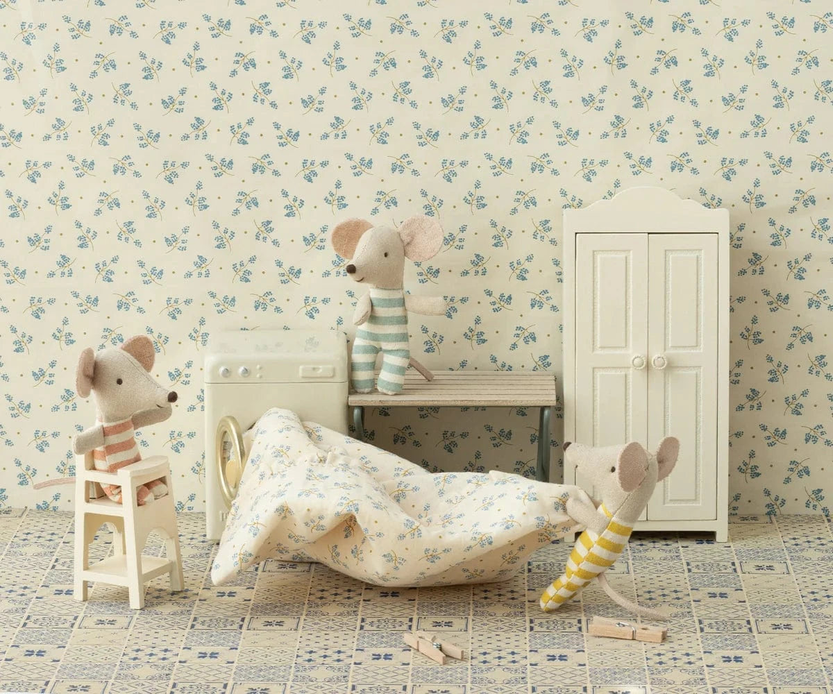 High Chair, Mouse - Off White Maileg Lil Tulips