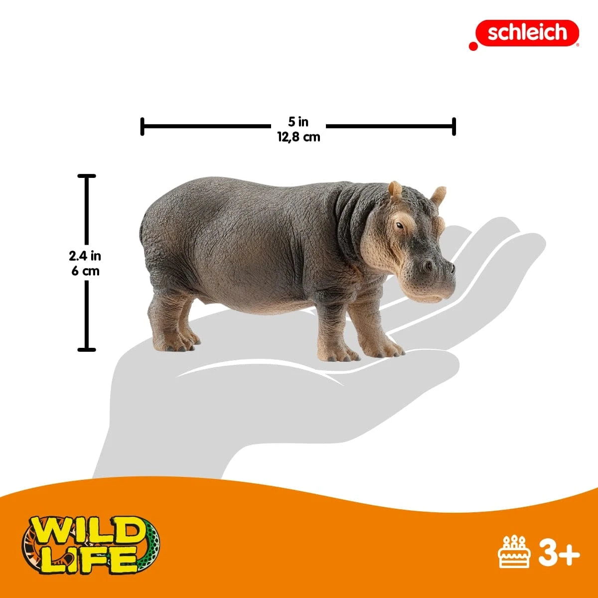 Hippopotamus Safari Animal Toy Schleich Lil Tulips