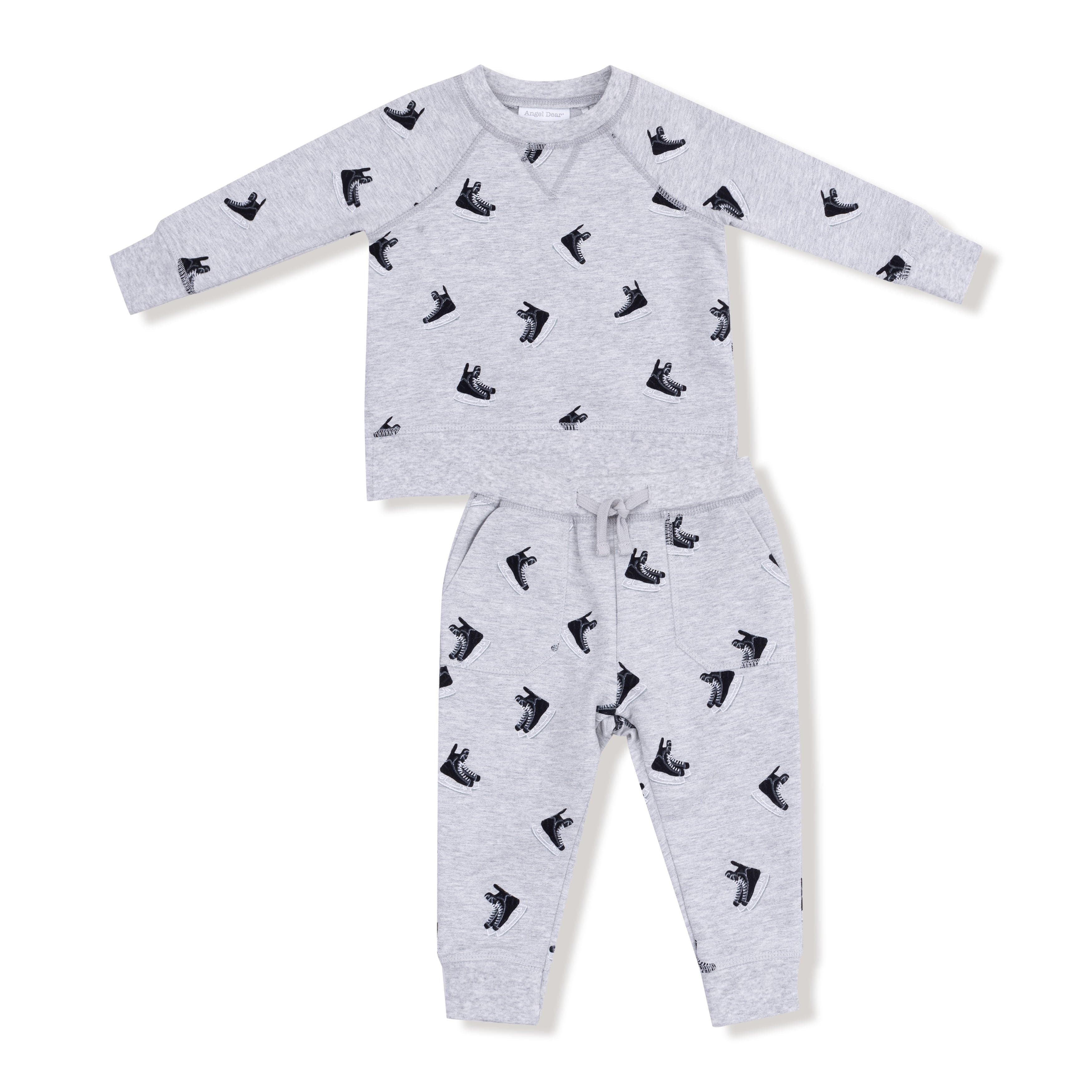 Hockey French Terry Set Angel Dear Lil Tulips