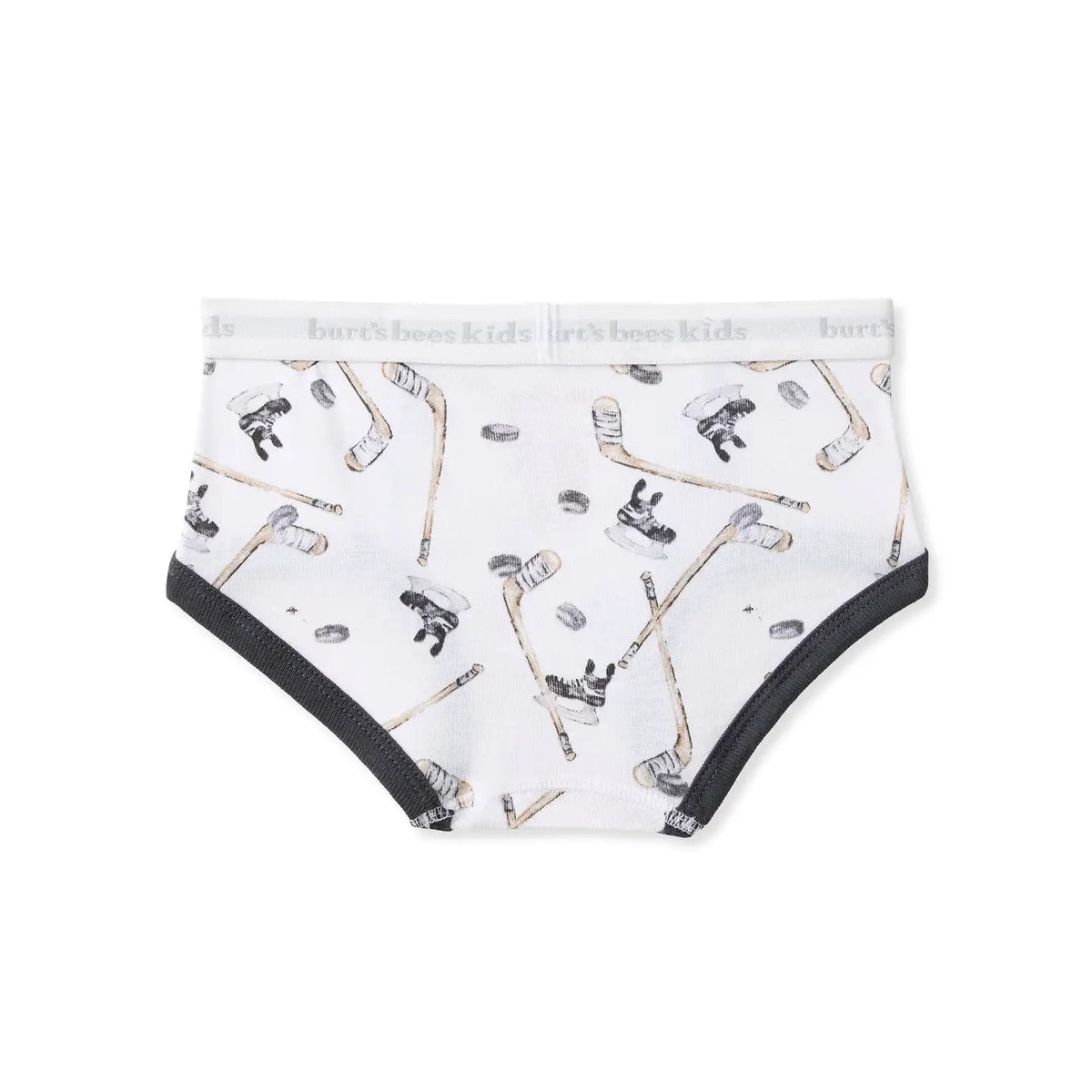 Hockey & Sports Organic Cotton Toddler Boy Underwear 5 Pack Burt's Bees Baby Lil Tulips
