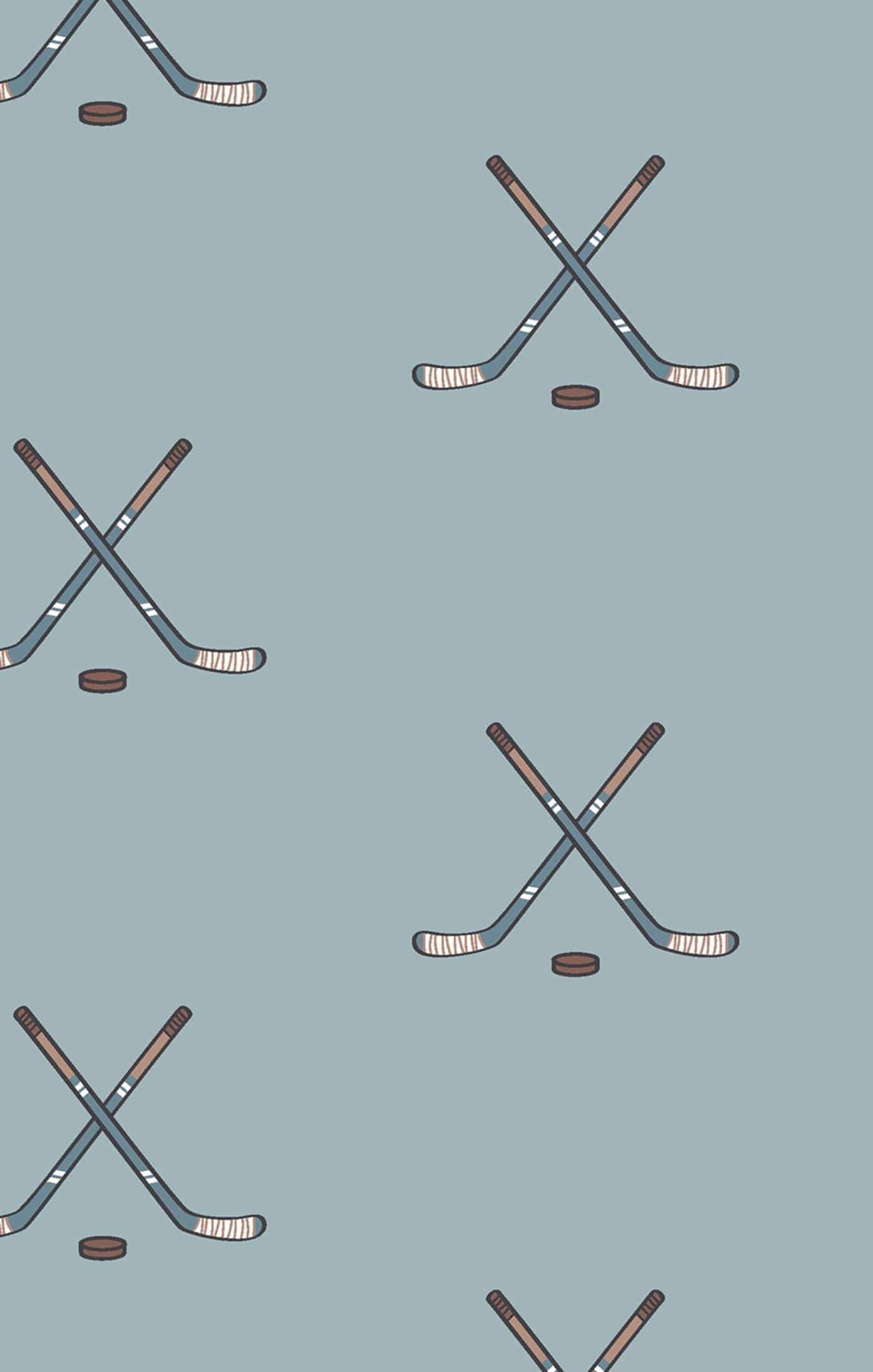 Hockey - Stone Blue - 2 Way Zipper  Romper Angel Dear Lil Tulips