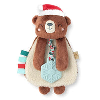 Holiday Bear Itzy Lovey™ Plush + Teether Toy Itzy Ritzy Lil Tulips