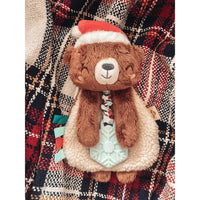 Holiday Bear Itzy Lovey™ Plush + Teether Toy Itzy Ritzy Lil Tulips