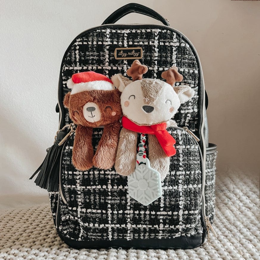 Holiday Bear Itzy Lovey™ Plush + Teether Toy Itzy Ritzy Lil Tulips