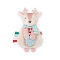 Holiday Pink Reindeer Itzy Lovey™ Plush + Teether Toy Itzy Ritzy Lil Tulips