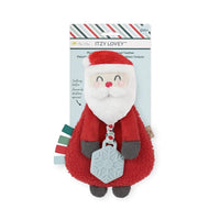 Holiday Santa Itzy Lovey™ Plush + Teether Toy Itzy Ritzy Final Sale Lil Tulips