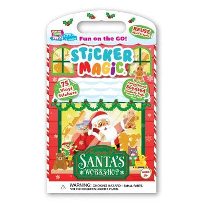 Holiday Sticker Magic - Santa's Workshop Scentco Lil Tulips