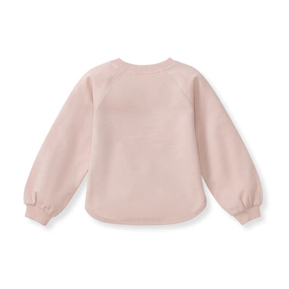 Hoppy Pink Organic Cotton Sweatshirt Burt's Bees Baby Lil Tulips