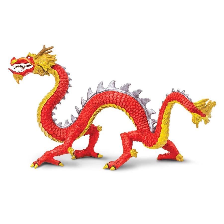 Horned Chinese Dragon Toy Safari Ltd Lil Tulips