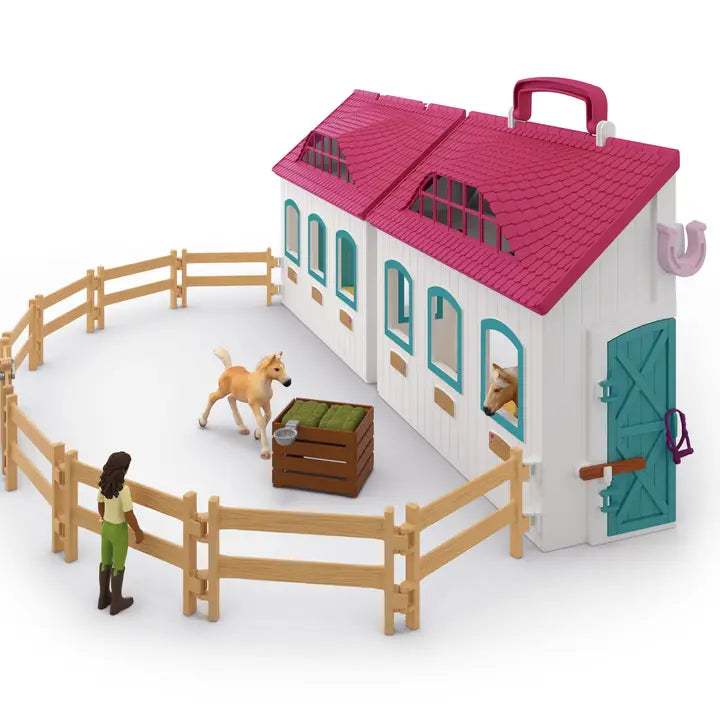 Horse Club Open Stable "Little Horseshoe" Schleich Lil Tulips