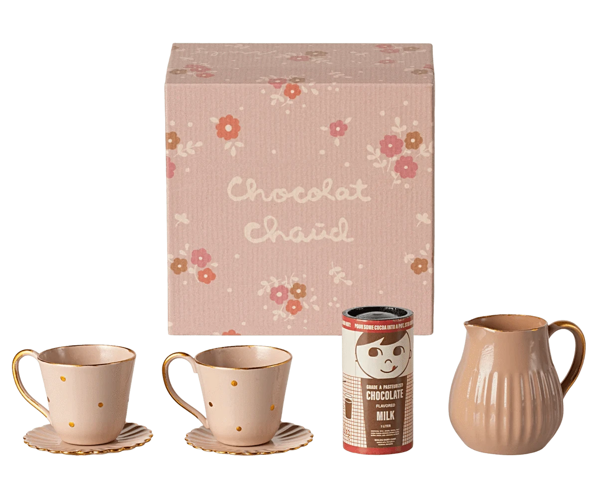 Hot chocolate set, Mini Maileg Lil Tulips