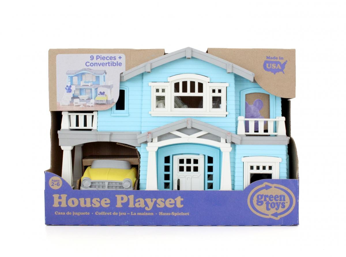 House Playset Green Toys Lil Tulips
