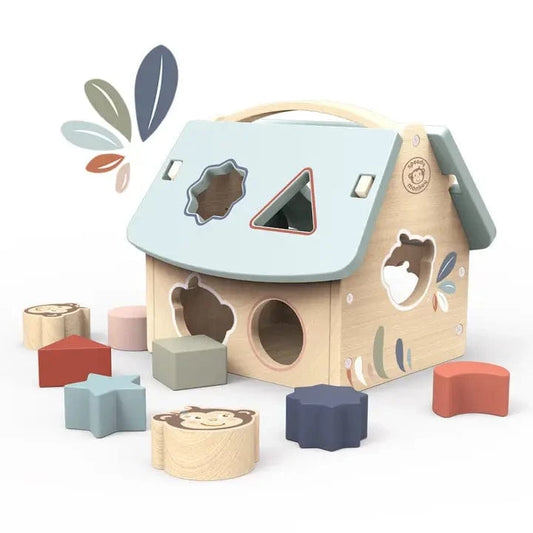 House Shape Sorter Speedy Monkey Lil Tulips