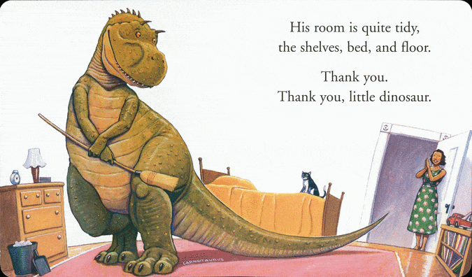 How Do Dinosaurs Clean Their Rooms? Scholastic Lil Tulips