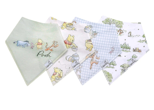 Hundred Acre Wood Banana Bibs Copper Pearl Lil Tulips