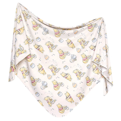 Hunny Knit Swaddle Blanket Copper Pearl Lil Tulips