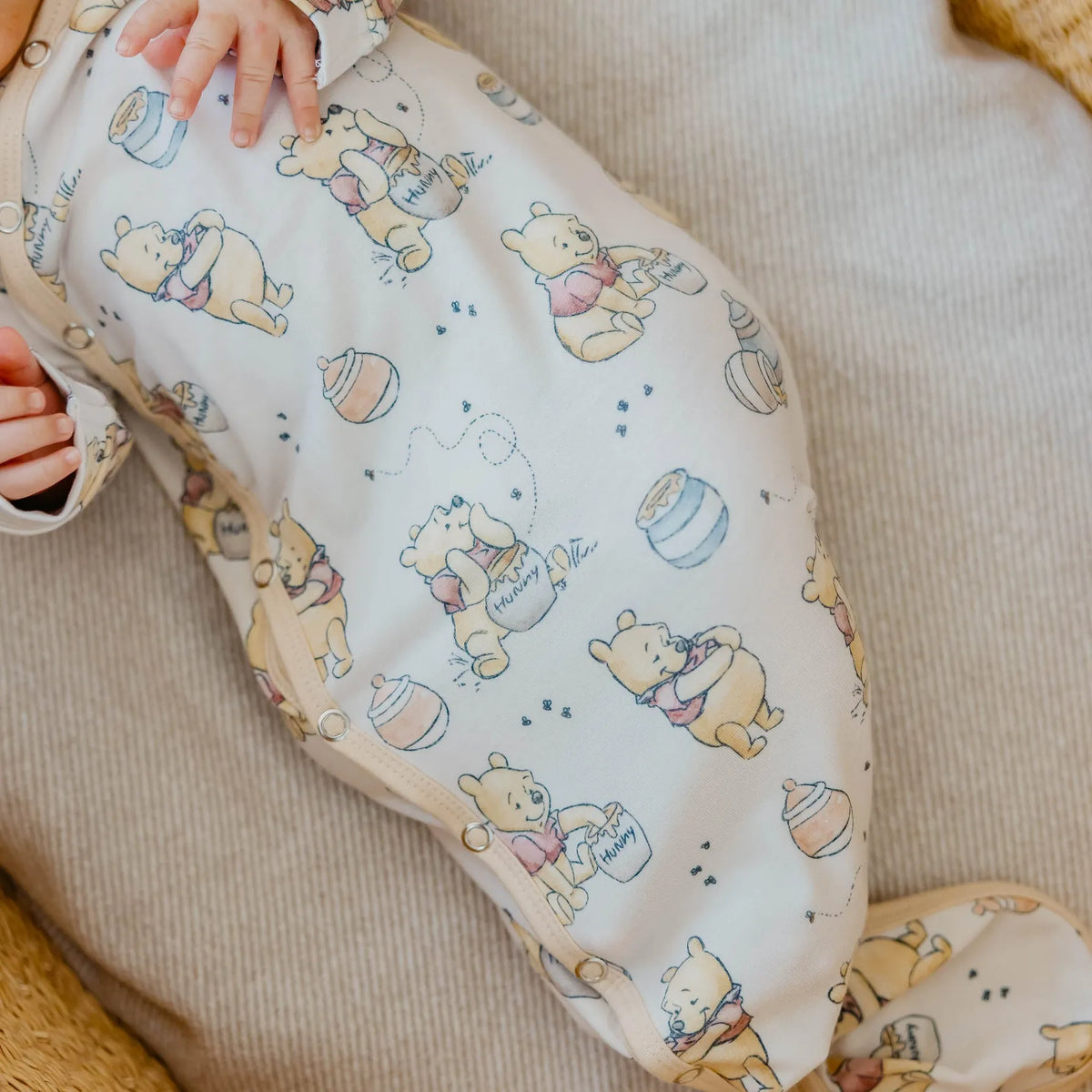 Hunny Newborn Knotted Gown Copper Pearl Lil Tulips
